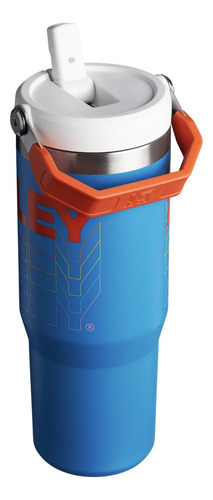 Botella Térmica Stanley Flip Straw Azure Reverb | 887 Ml