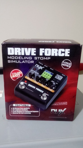 Pedal De Guitarra Nux - Drive Force