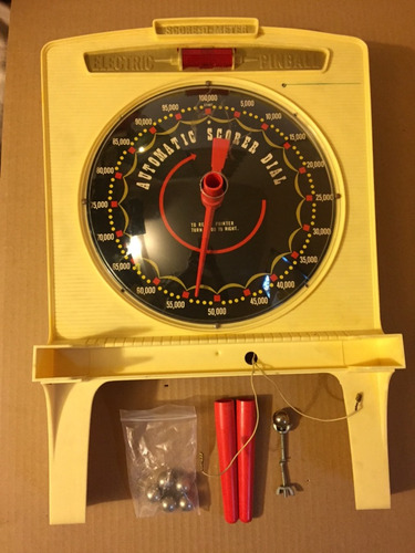 Juego De Mesa Pin-ball, Casino Año 1971 Marx Colección (Usado)