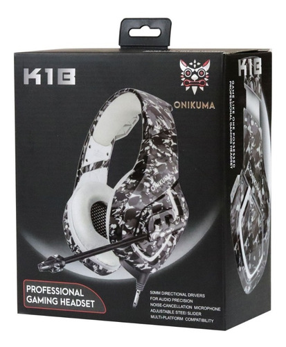 Audífonos Gamer Onikuma K1b Diadema Microfono Pc Xbox Ps4