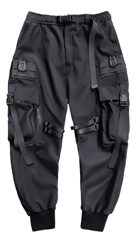 Pantalones Cargo Techwear Estilo Hip Hop 2023