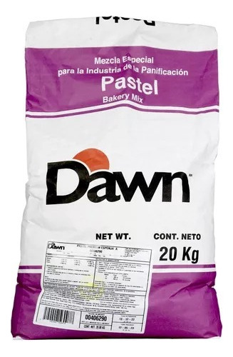 Harina Dawn Esponja Vainilla Bulto 20 Kg