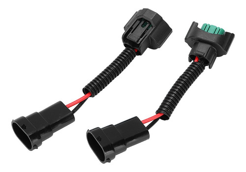2pcs H11 Lâmpada Base Adaptador Tomada Tomada Feminino Fio