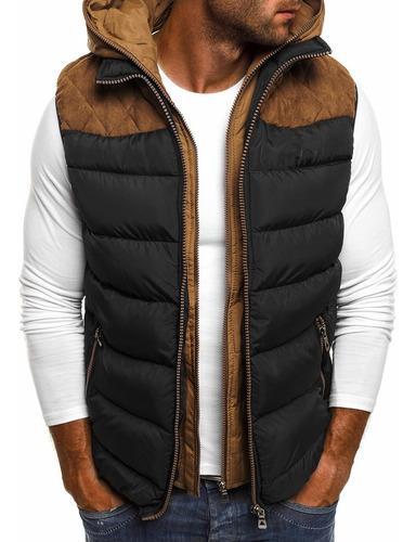 Chaqueta Con Capucha Para Hombre N, Con Cremallera, A La Mod