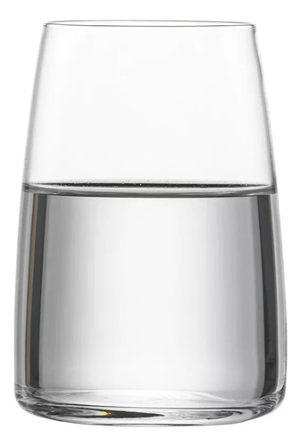 Vaso Borgoña Sensa 500 Ml Cristal Agua Color Nude