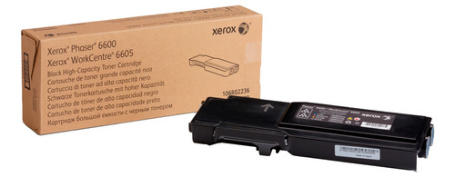Toner Original Xerox 106r02236 Negro Phaser 6600 Wc 6605