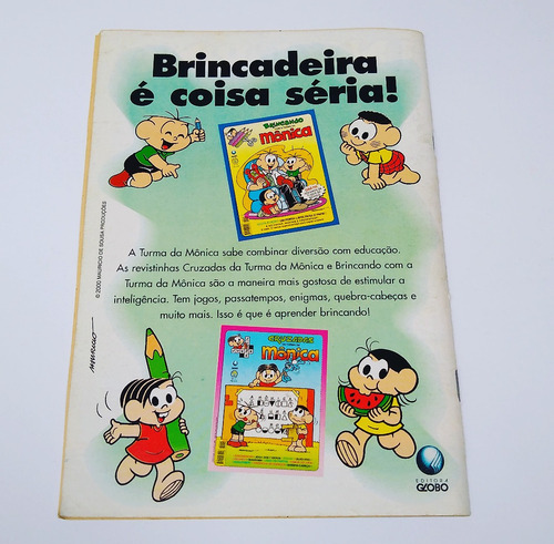 Gibi Hq Magali 314 - Editora Globo (Usado)
