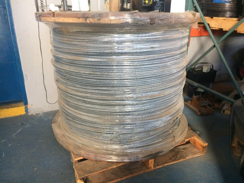 Guaya Galvanizada 1x7 Diametro 3/8 Rollo De 300 Metros