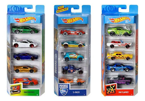 Hot Wheels Paquete De 5