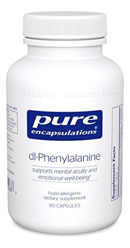 Encapsulaciones Puras Dlphenylalanine Suplemento Hipoalergén