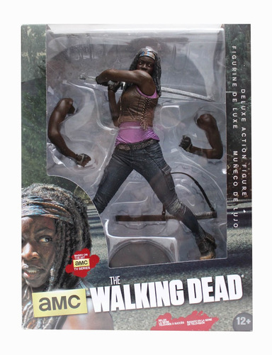 The Walking Dead Tv 10 Pul Michonne Deluxe Mcfarlane Toys