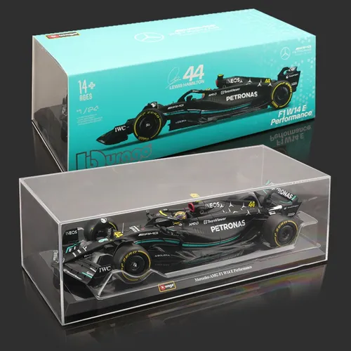 Automóvil Mercedes-benz Amg F1 1/24 Buburago W14 44 #hamilto