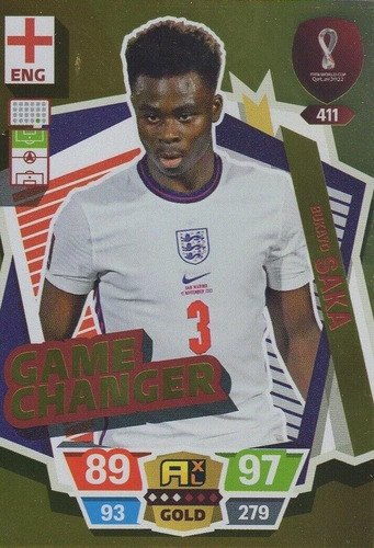 Adrenalyn Xl Qatar 2022 Panini - Cartas Gold / Game Changer