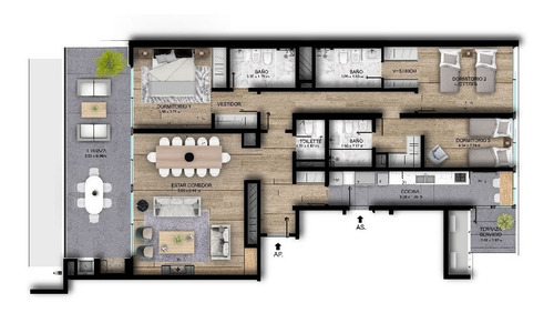 Imagen 19 de 20 de Venta - Apartamento 3 Dormitorios - Villa Biarritz