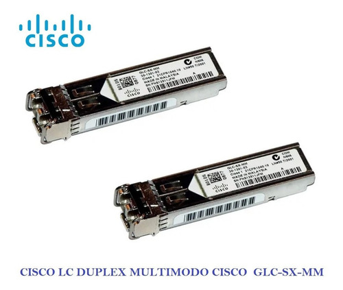 Módulo Cisco Sfp Lc Duplex Multimodo 1gb (kit) 