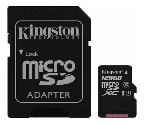 Imagen 1 de 4 de Memoria Micro Sd 128 Gb Clase 10 Kingston Original Garantia