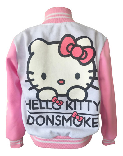 Chaqueta Chamarra Beisbol Dama Kitty Cinnamoroll Kuromi