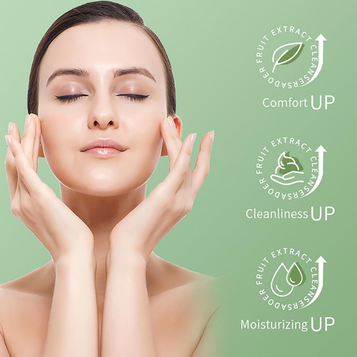 - Jabón Facial De Aloe Vera, Limpiador Facial Suave Para