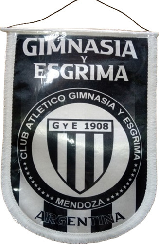 Banderin Grande Gimnasia Y Esgrima Mendoza