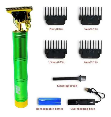 Imagen 5 de 6 de Cortadora Y Perfiladora De Pelo Eléctrica Recargable Hombres