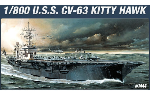 Academy 14210 Uss Kitty Hawk 1/800 Milouhobbies