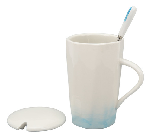 Tazas Grandes De Cerámica De 400 Ml, Estilo Pintura Con Tint