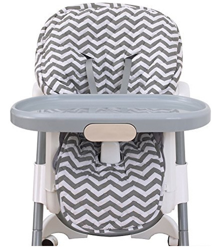 Cobertor Silla Alta Nojo - Gris Chevron