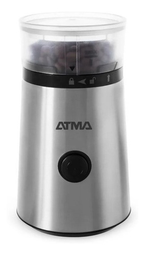 Imagen 2 de 10 de Molinillo De Café Eléctrico Premium Acero Inox Atma