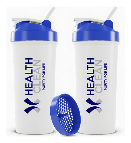 Coqueteleira Shaker Clean P/ Academia 600ml - Health Clean
