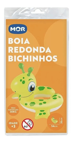 Imagem 2 de 2 de Boia Redonda Bichinhos Inflável Infantil Piscina Até 30kg