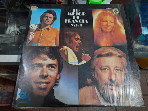 Lp Lo Mejor De Francia Vol 1 En Acetato,long Play