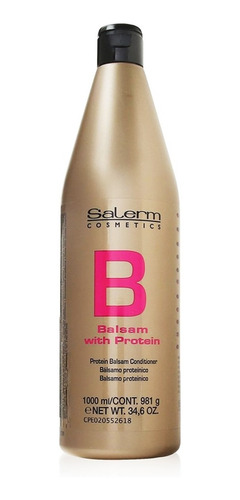 Salerm ® Linea Oro Balsamo Proteina 1000ml Queratina