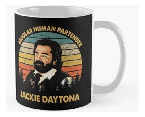 Taza Regalo Clásico De Jackie Daytona Partender Humano Regul