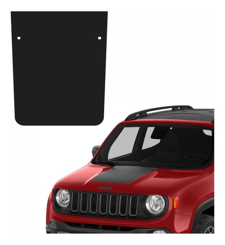 Adesivo Capô Jeep Renegade 2015 2016 Preto Fosco Rng17