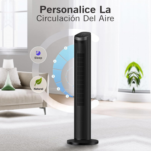 Ventilador De Torre 40 Pulgadas 100cm Con Control Remoto