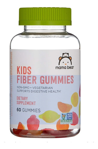 Suplemento Gomitas Fibra Para Niños Salud Digestiva 60 Unid