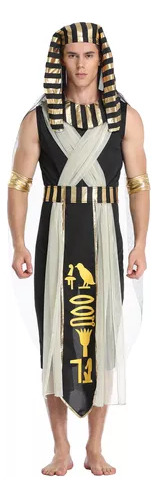 Ropa De Cosplay Del Antiguo Egipto, Faraón Egipcio, Rey Árab