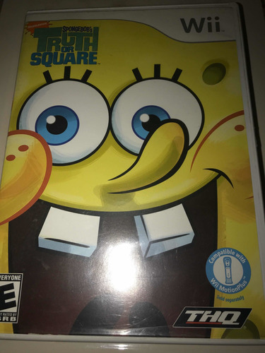 Videojuego Spongebobs Bob Esponja Para Wii Y Wiiü