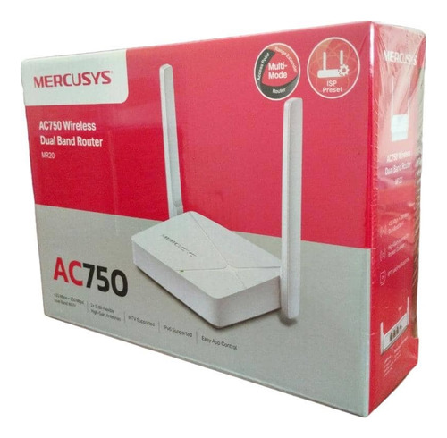 Router Wifi Dual Band Ac750 2 Antenas Fibra Optica Mr20