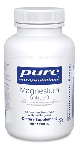 Magnesio Pure Encapsulations 90cp - Unidad a $2566