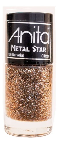Esmalte de uñas cor Anita Esmalte Metal Star de 10mL de 1 unidades color NA VEIA