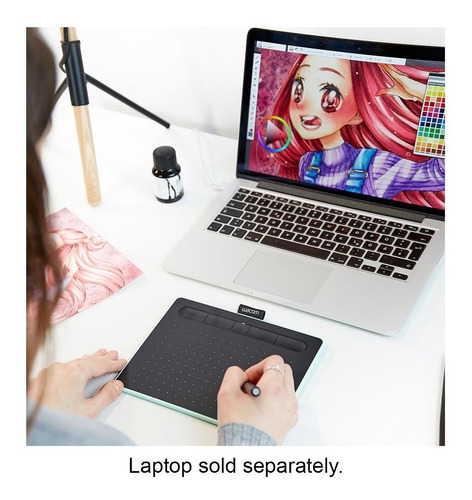 Tableta Gráfica Wacom Intuos Small Bluetooth Pistacho