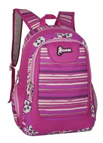 Mochila Estampadas Mujer Niña Colegial Urbano Olivos Full