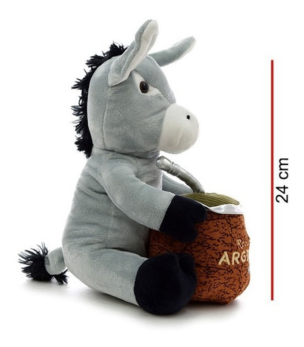 Peluche Burro Con Mate 24cm - Orig. Phi Phi Toys