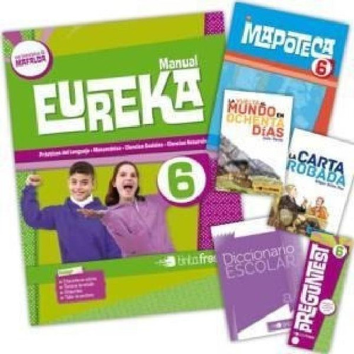 Libro - Manual Eureka 6 Tinta Fresca Nacion (con Fichas Mas