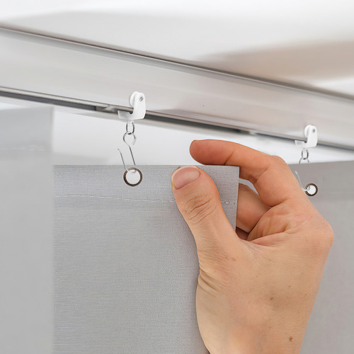 - Rieles Deslizantes For Cortinas, Accesorios Con Gancho, 30