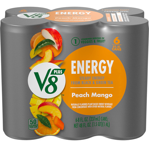 V8 +energy - Bebida Energtica Saludable, Energa Natural Del