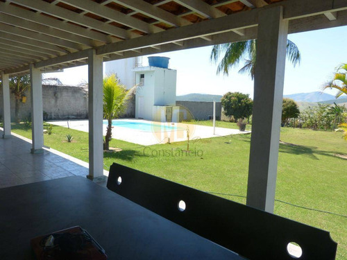 Imagem 6 de 15 de Chácara Em Paraibuna 2.300 M² - Casa Com 3 Dormitórios Sendo 1 Suíte - Ch584