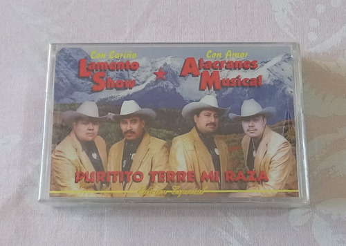 Lamento Show & Alacranes Musical Tape Cassette Nuevo 2001