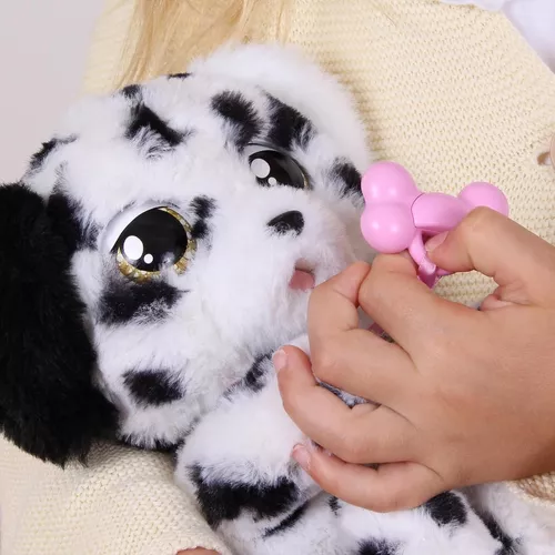 Peluche Interactivo Baby Paws Con Bolsito